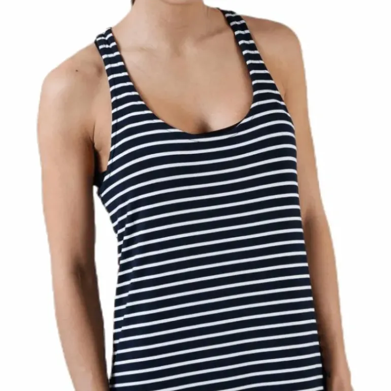 Lynnet Dress Blue/White