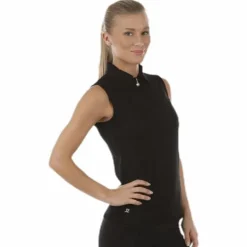 Macy S/L Polo Shirt Black