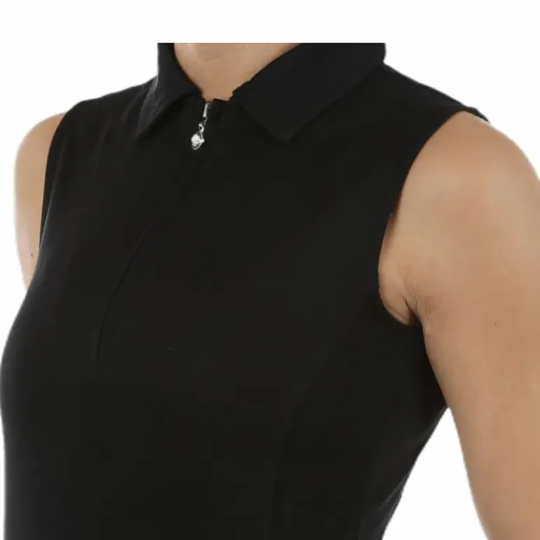 Macy S/L Polo Shirt Black