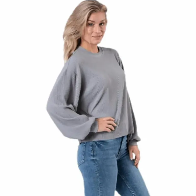 Mai Ls Top Grey