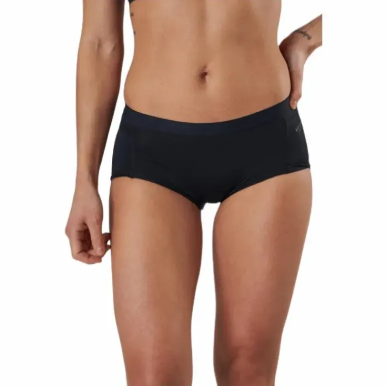 Maia Solid Minishorts Black