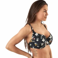 Malaga Padded Wire Bra Black