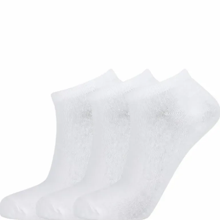 Mallorca 3-Pack Socks Low Cut White