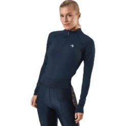 Malou Long Sleeve Tech Top Blue