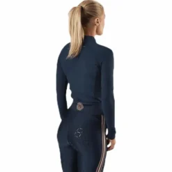 Malou Long Sleeve Tech Top Blue