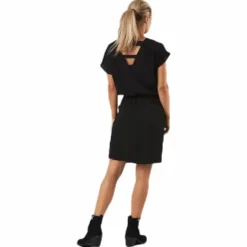 Mariana Myrina S/S Det Dress Wvn Black