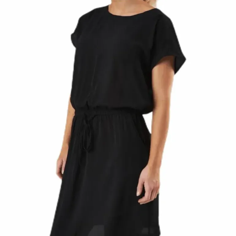 Mariana Myrina S/S Det Dress Wvn Black