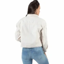 Marina Crop Jacket Grey