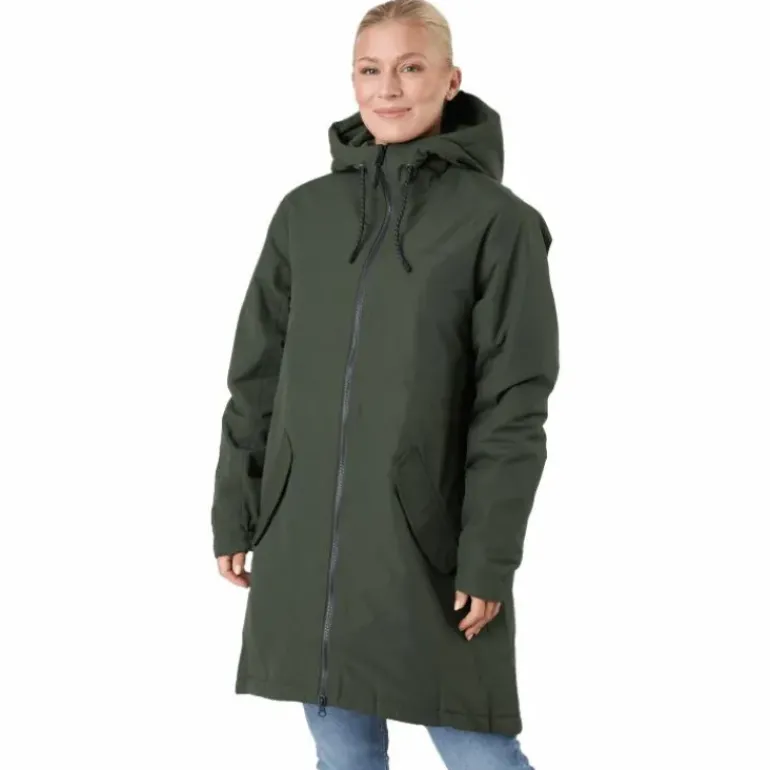 Marta-lisa Wns Parka Green