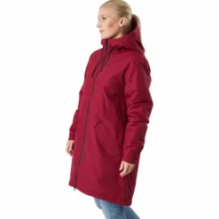 Marta-lisa Wns Parka Red