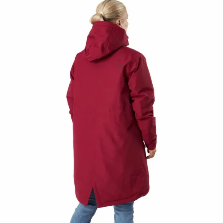 Marta-lisa Wns Parka Red