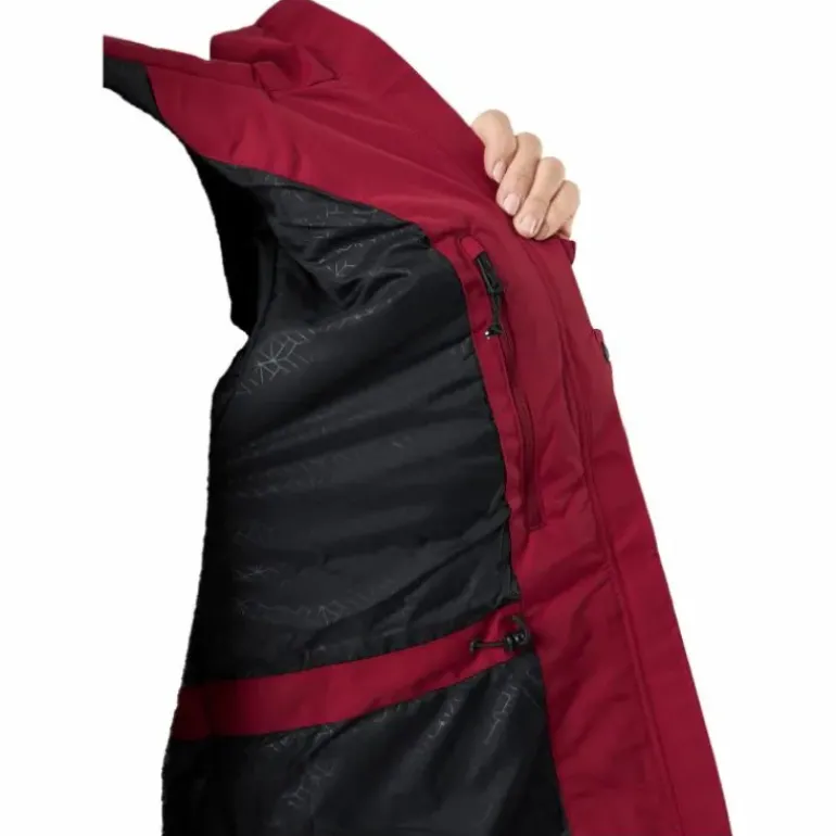 Marta-lisa Wns Parka Red