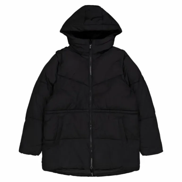 Maya Padded Hybrid Jacket Jet Black