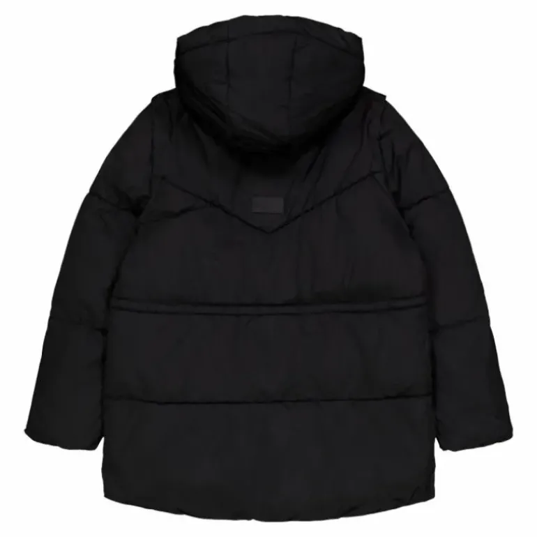 Maya Padded Hybrid Jacket Jet Black