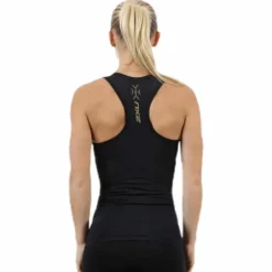 MCS Cross Training Compression Tank W Black/Gold