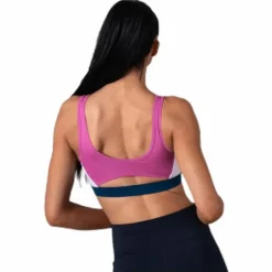 Medium Pad Icon Clash Bra Pink/Blue