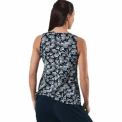 Melanie Top Blue/Patterned