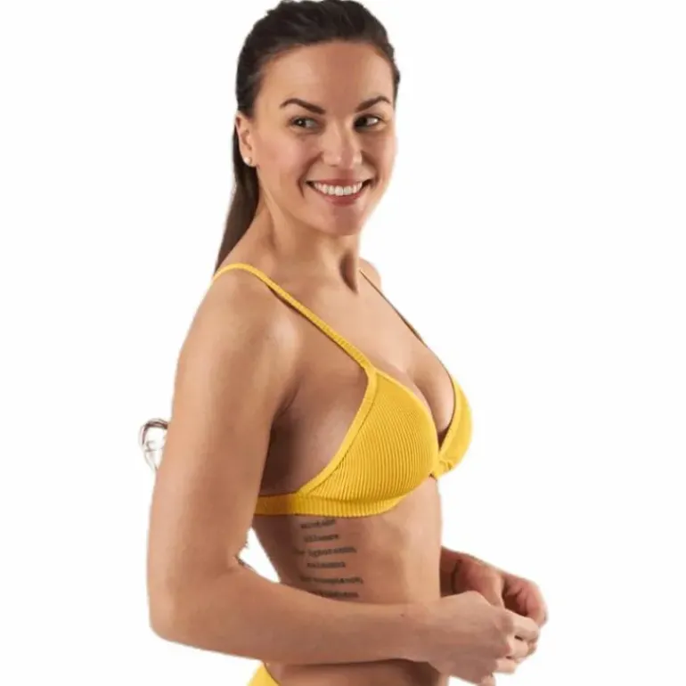 Melia Ribb Triangle Yellow
