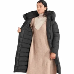 Melina Puff Coat Black