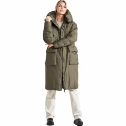 Melina Puff Coat Green
