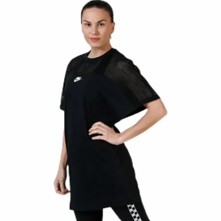 Mesh Dress Black