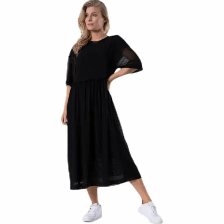 Mesh Dress Black