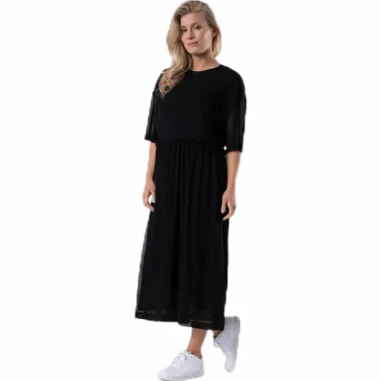 Mesh Dress Black