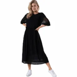 Mesh Dress Black