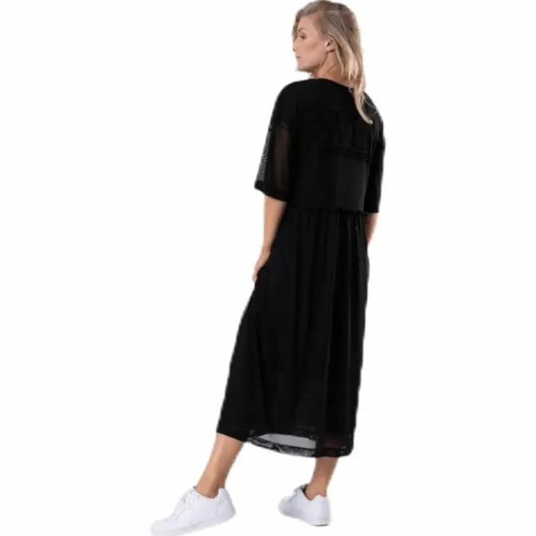 Mesh Dress Black