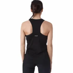Mesh Insert Racerback Black