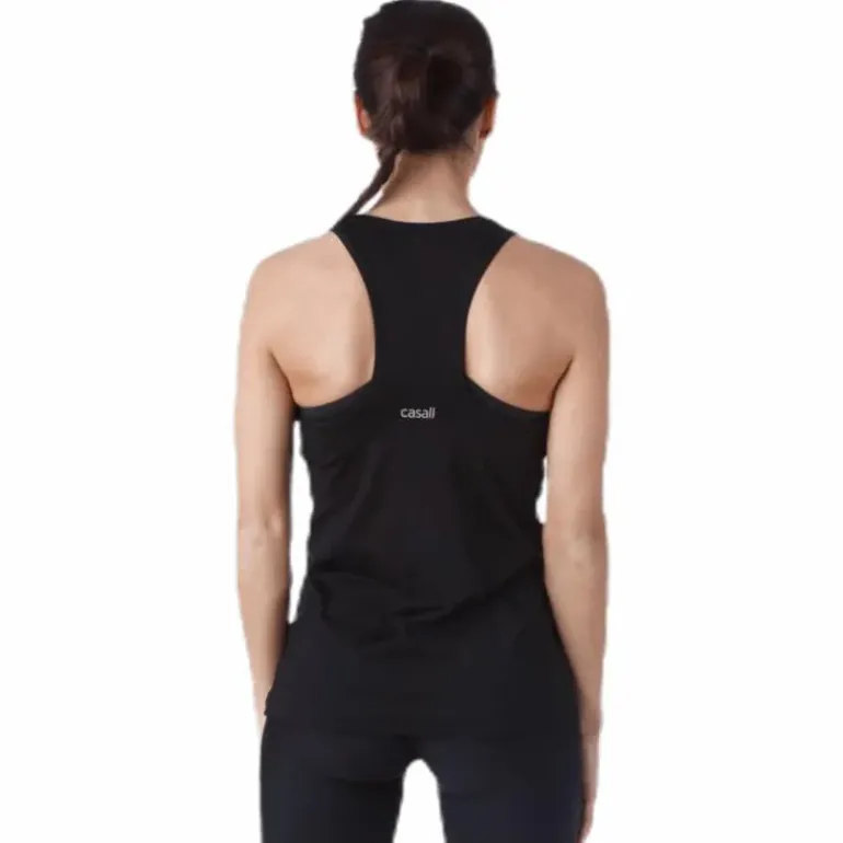 Mesh Insert Racerback Black