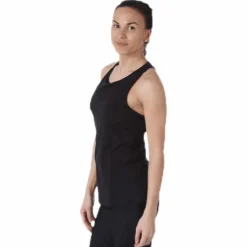 Mesh Insert Racerback Black
