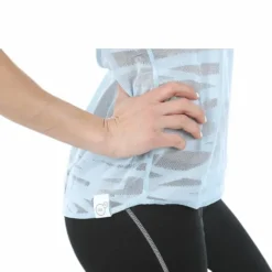 Mesh It Up Layer Tank Blue/Patterned