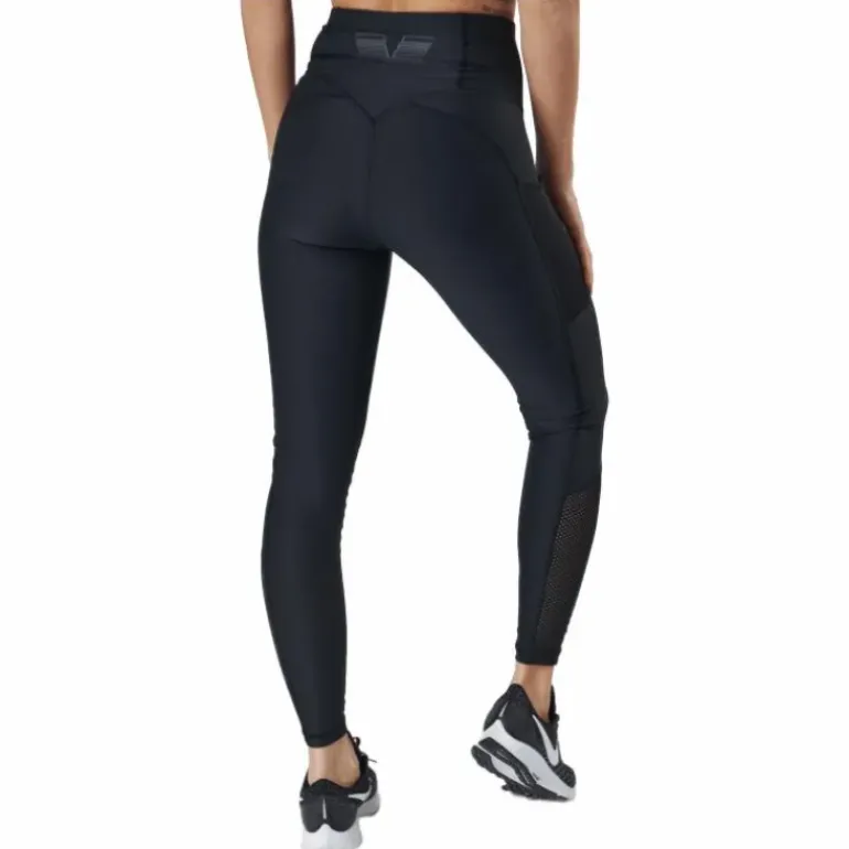 Mesh Pocket Leggings Black
