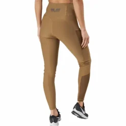 Mesh Pocket Leggings Dark Brown