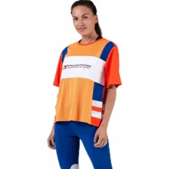Mesh Tee Logo Patterned