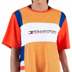 Mesh Tee Logo Patterned