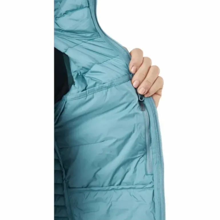 Micro Nordic Down Hood Frost Blue