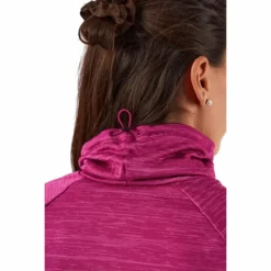 Mid Layer Run Easy Warm Festival Fuchsia Melange