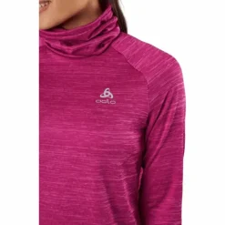 Mid Layer Run Easy Warm Festival Fuchsia Melange