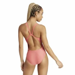 Mid 3-Stripes Swimsuit Preloved Scarlet / Legend Ink