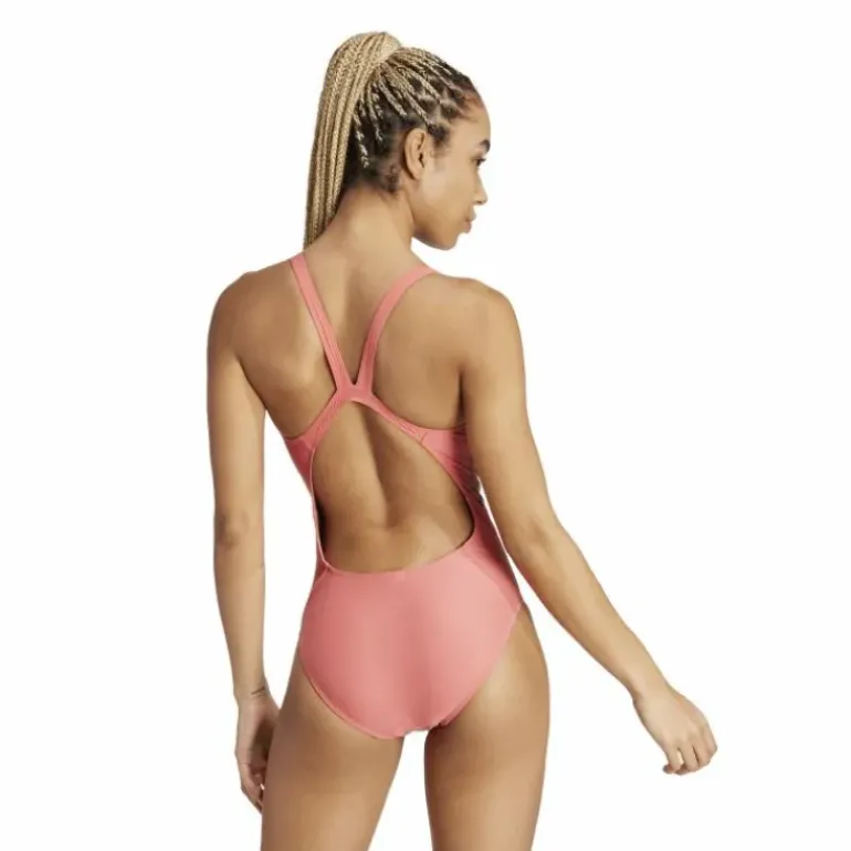 Mid 3-Stripes Swimsuit Preloved Scarlet / Legend Ink