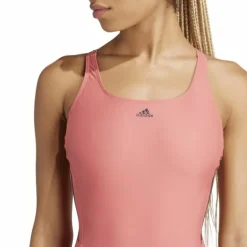 Mid 3-Stripes Swimsuit Preloved Scarlet / Legend Ink