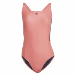 Mid 3-Stripes Swimsuit Preloved Scarlet / Legend Ink