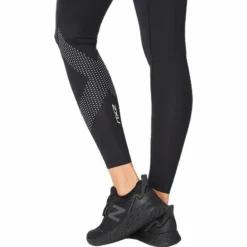 Mid-Rise Compression Tights Black/Grey