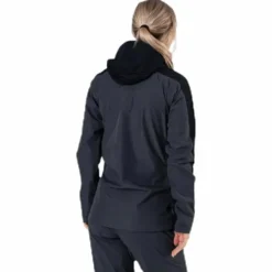 Mila Rain Jacket Black/Grey