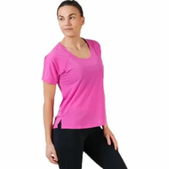 Miler Top SS Breathe Purple