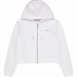 Mini Stud Lg F/zip H White