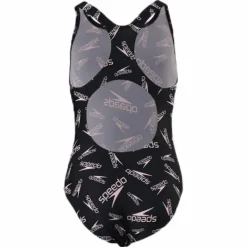 Minnie Mouse Allover Medalist Black