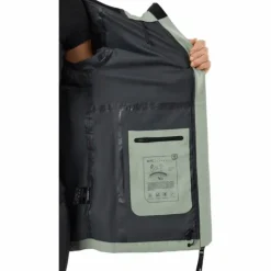Misty Shell W Jackets Grey Green
